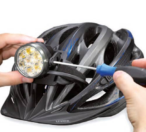 lampe frontale casque vélo